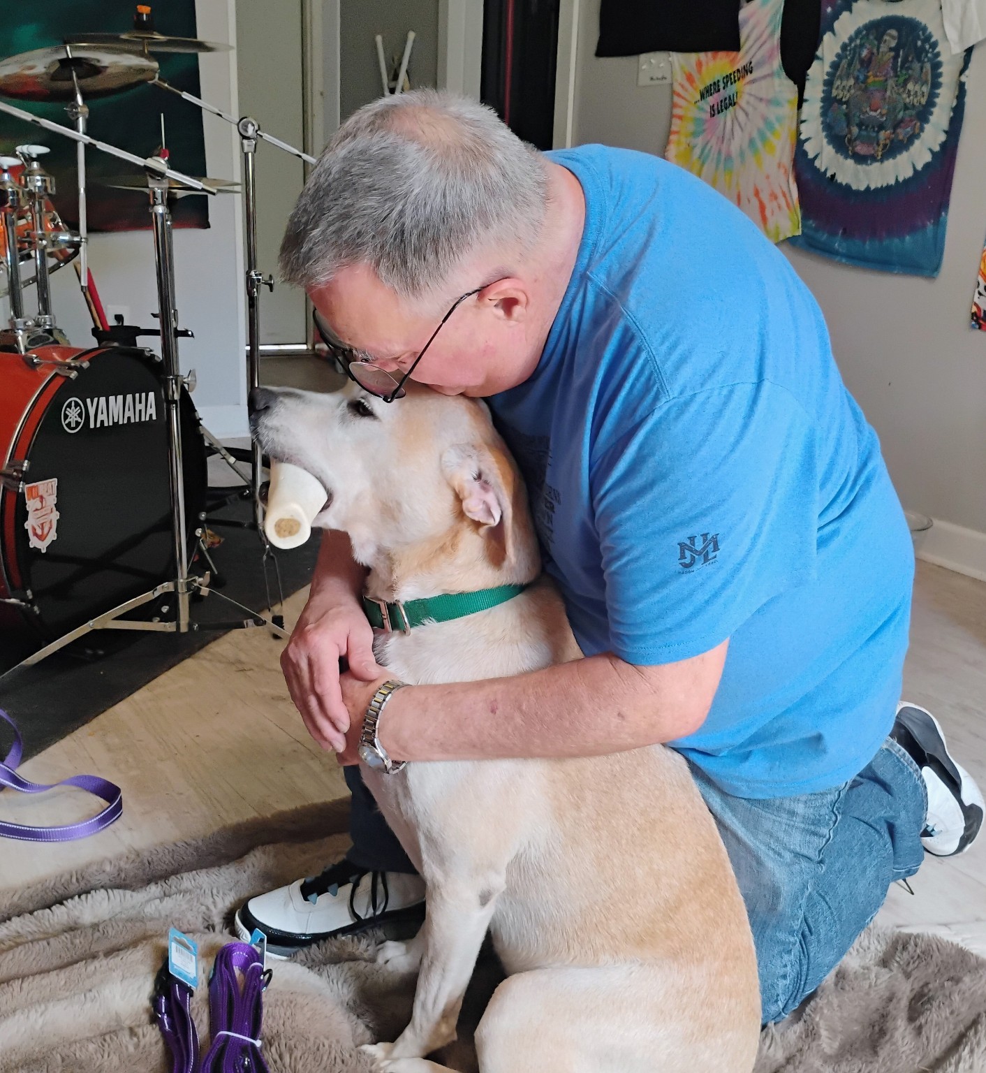 Bullwinkle reunited with his owner and home again